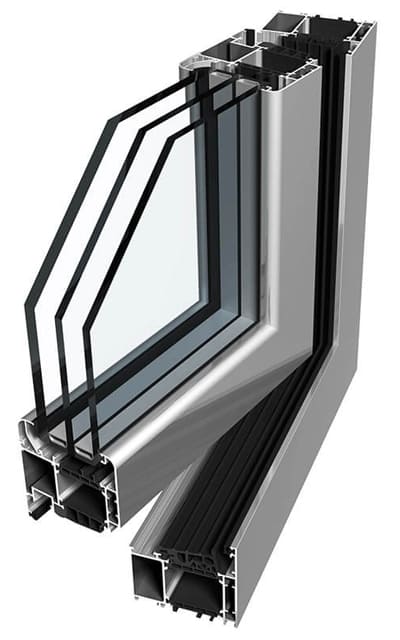 Алюминиевое окно профиль