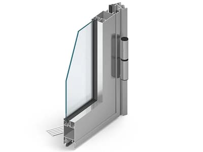 Одинарное стекло для алюминиевого окна