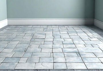 Отделка балкона кварцвинилом