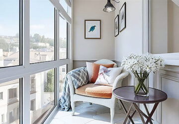 Лоджия для объединения