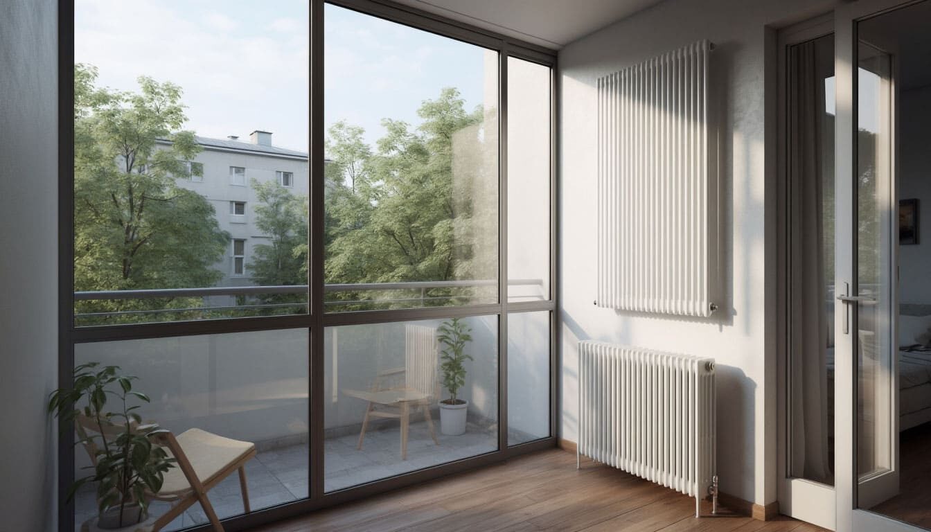 Отопление и вентиляция на балконах и лоджиях