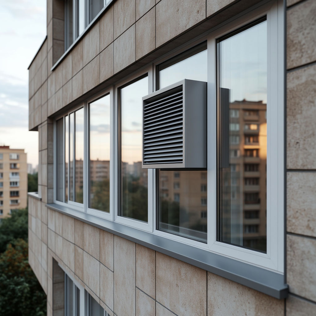 Вытяжная вентиляция на балконе