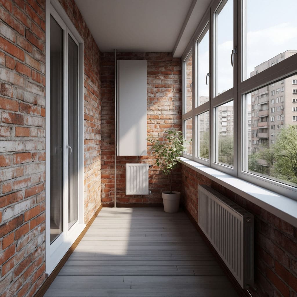 Отопление на балконе от центрального отопления