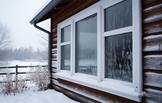 Признаки промерзания окна