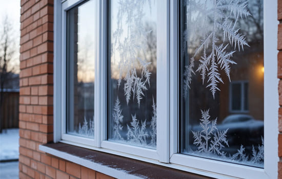 Профилактика промерзания окна