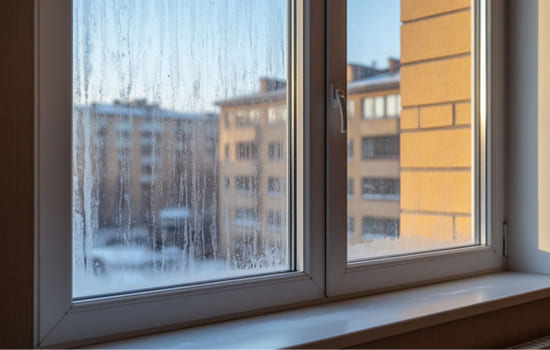 Теплопроводность остекления и подоконника