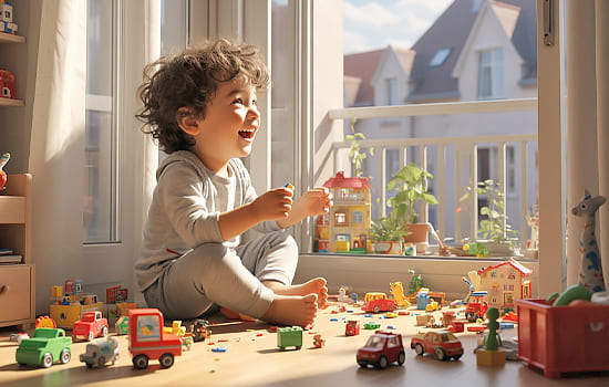 Игровое место на балконе