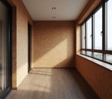 Пробковый ламинат для балкона