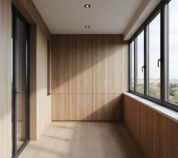 3D-ламинат на балкон