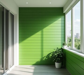 Пвх панели на балкон