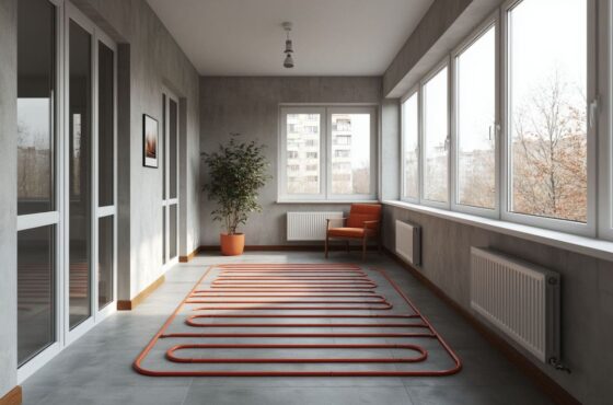 Преимущества теплых полов