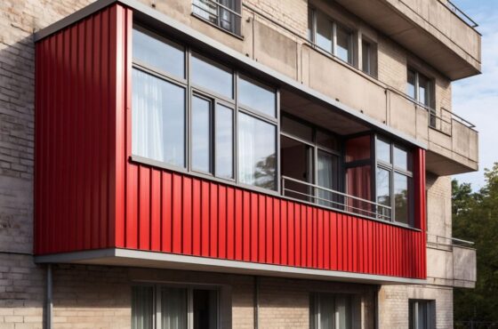 Недорого обшить балкон снаружи